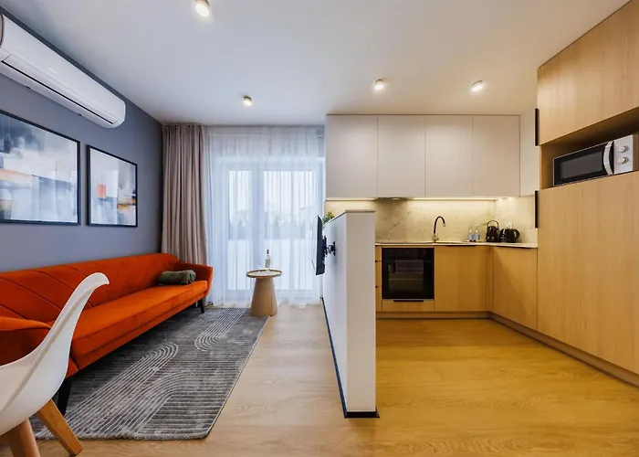 M1 Aura With Free Parking By Staynest شقة